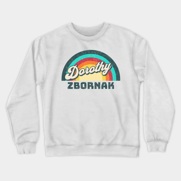 Zbornak Vintage Crewneck Sweatshirt by Animal Paper Art